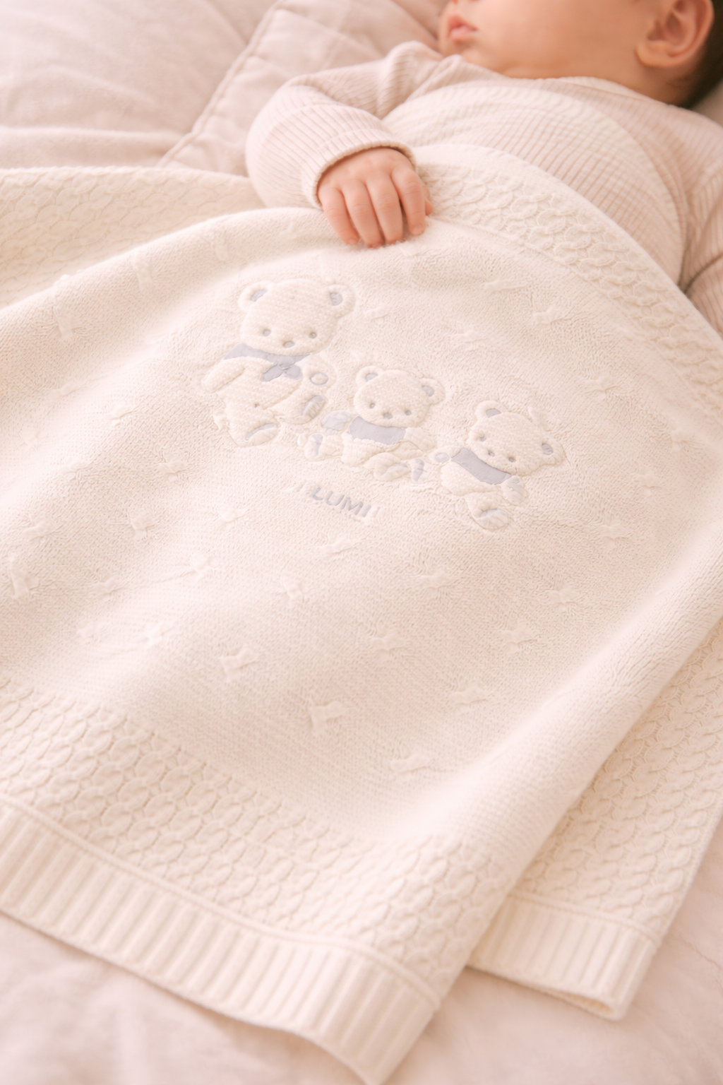 Soft Knit Baby Blanket