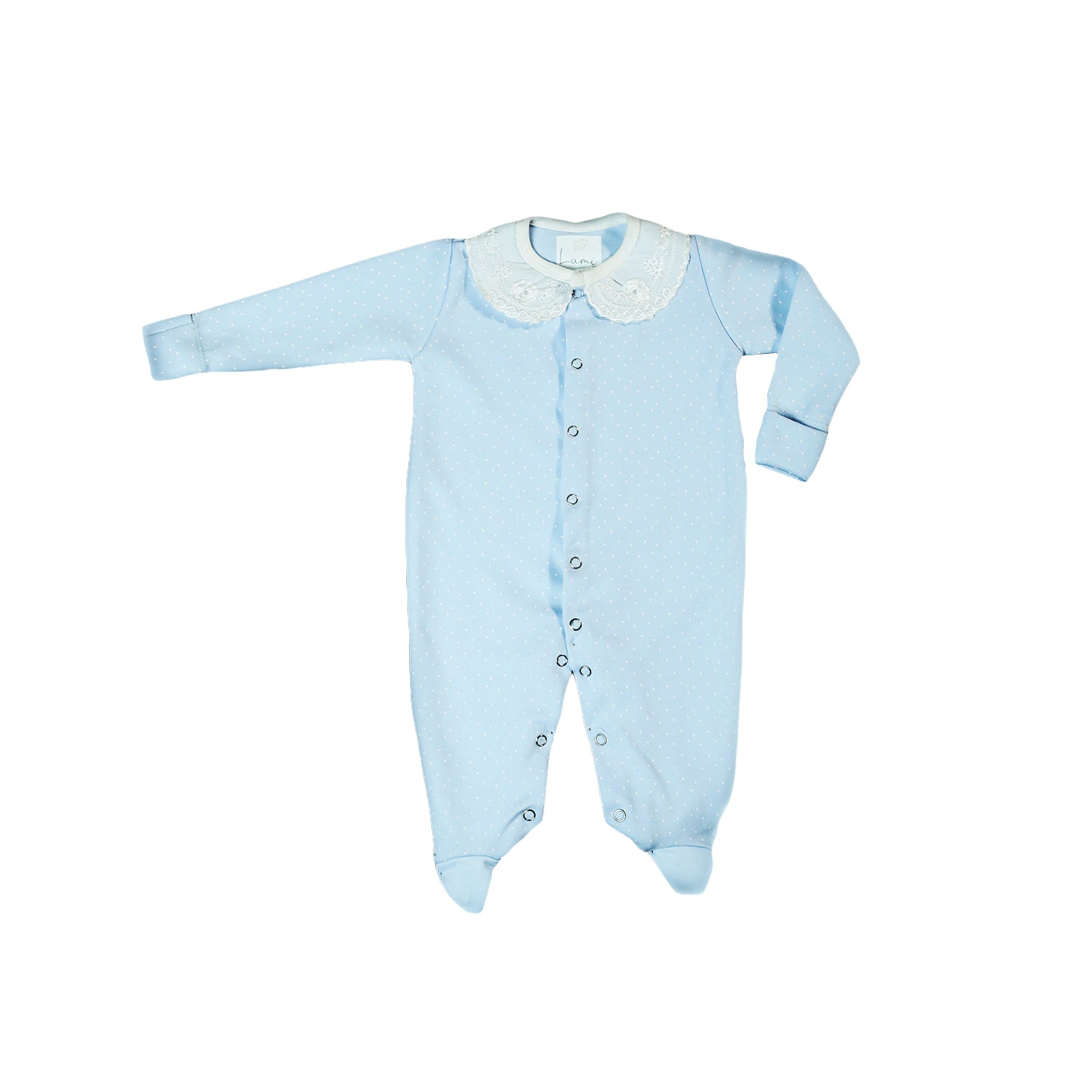 Cloud Dot Sky Blue Set