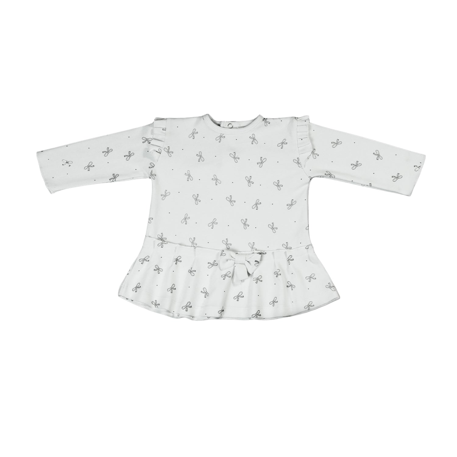 Ribbed Bow - Off White